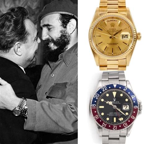 Estos fueron los amados relojes de lujo Rolex de Fidel Castro.